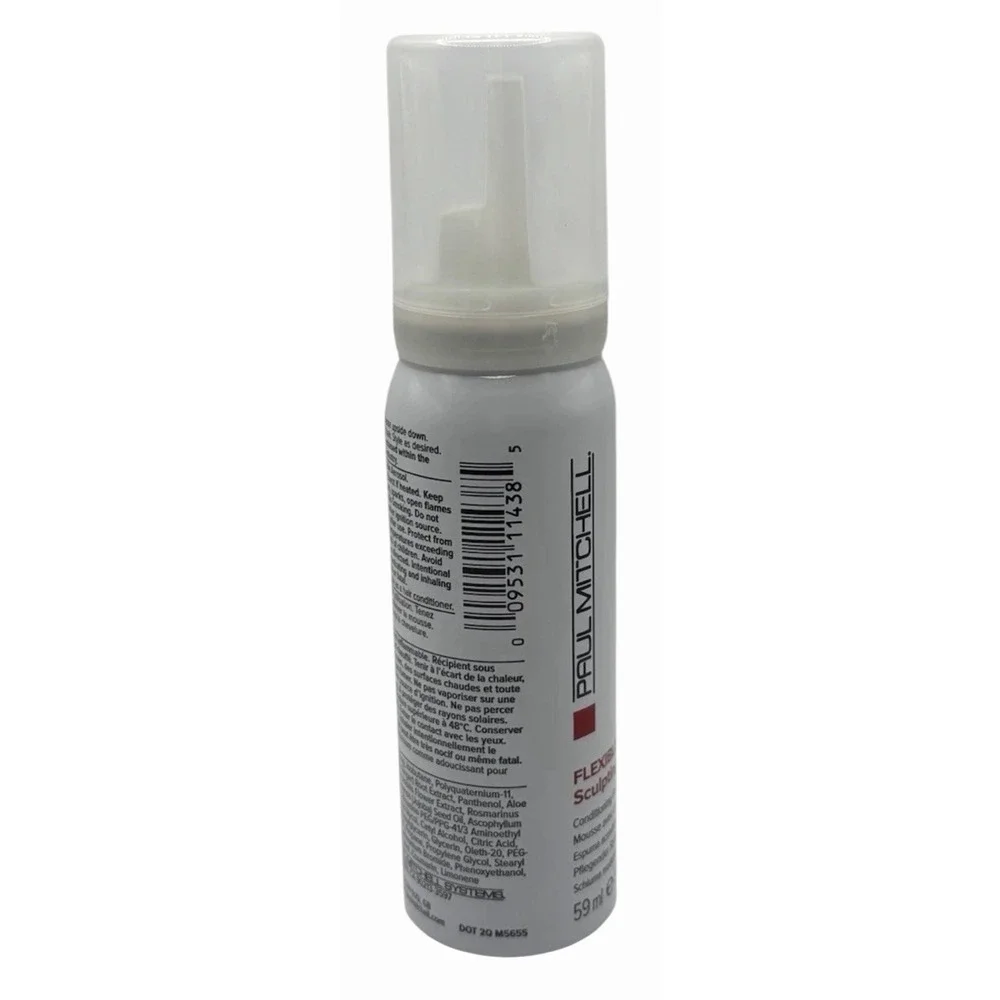 NEW Paul Mitchell Flexible Style Sculpting‎ Foam Travel Size 59ml/2oz AUTHENTIC